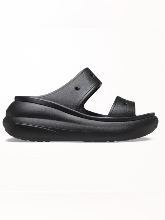CROCS Shoes - CROCS Classic Black Dual-Strap Slide Sandals